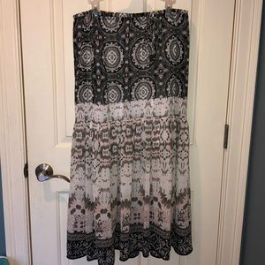 Tribal Patterned Skirt